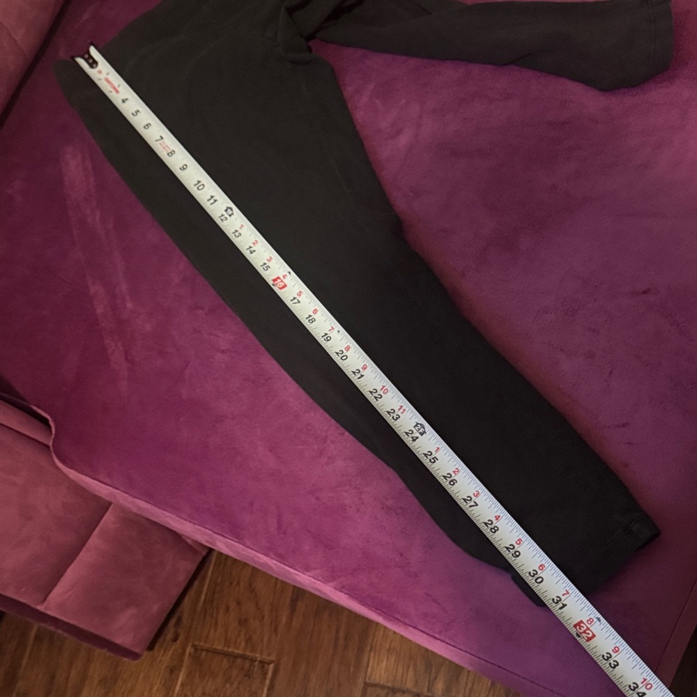 Juicy Couture Black Leggings with Ruched Hem Tights Women’s Pants Size Small - Picture 11 of 11